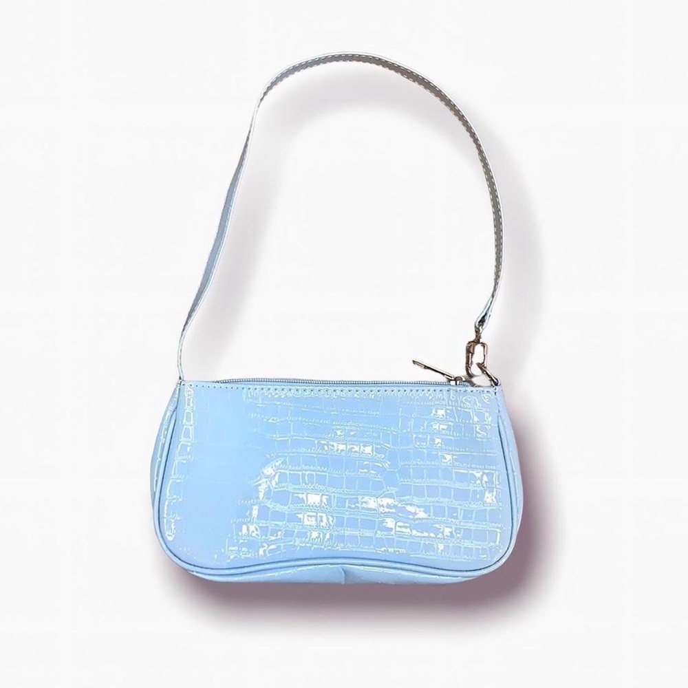 baby blue shoulder bag